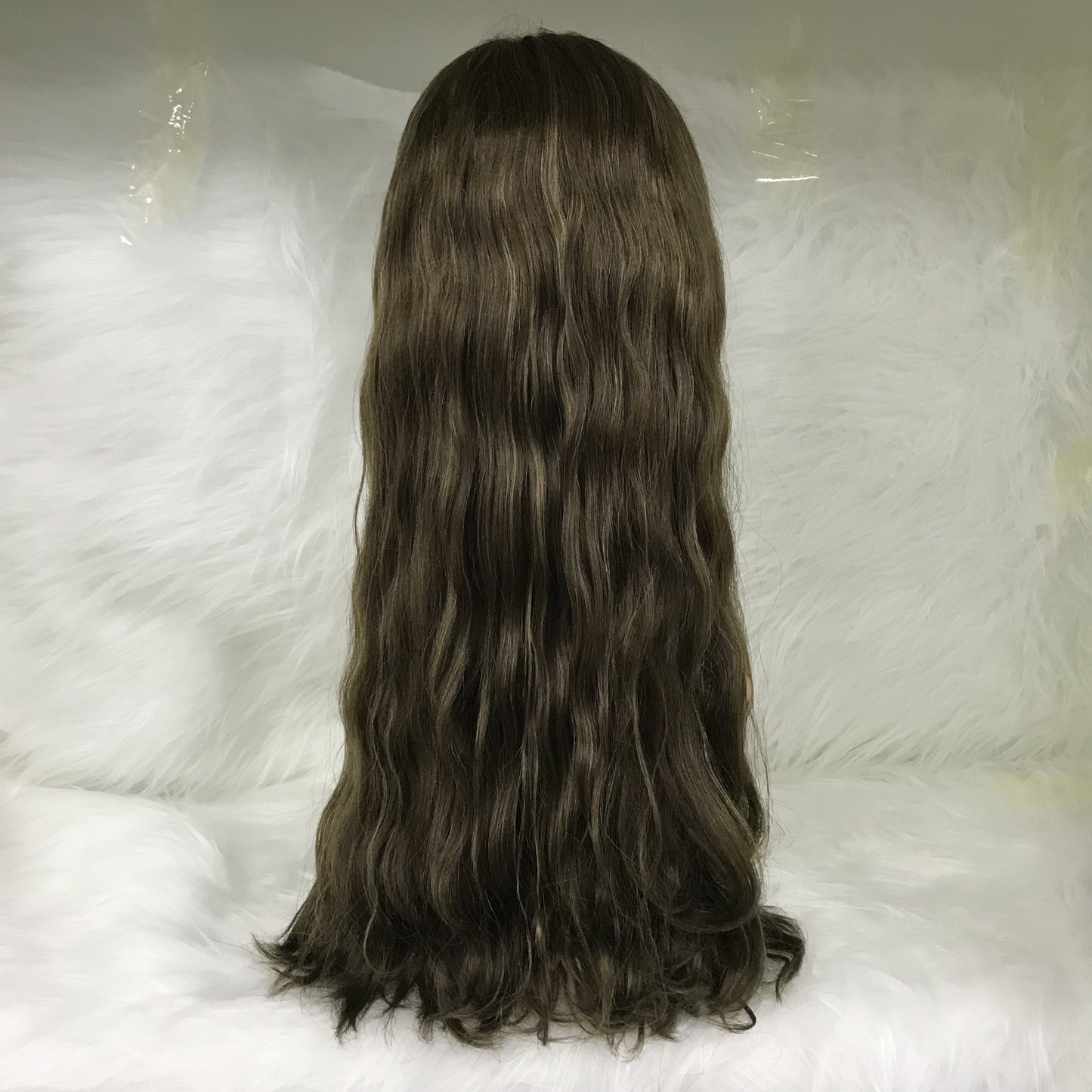 REAL HAIR WAVE FOR WHITE WOMEN SWISS LACE FRONT WIGS