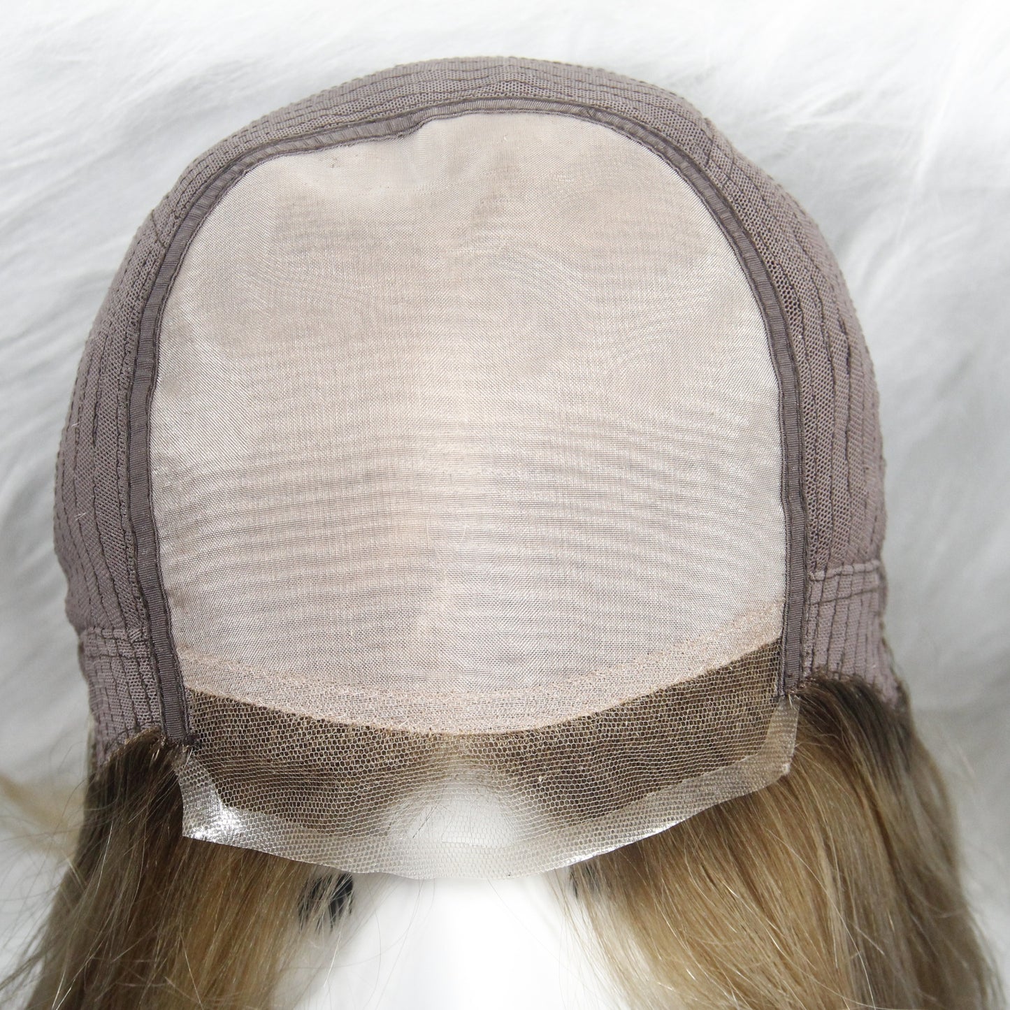 5''*5''MONO TOP HUMAN HAIR MEDICAL WIG CAP