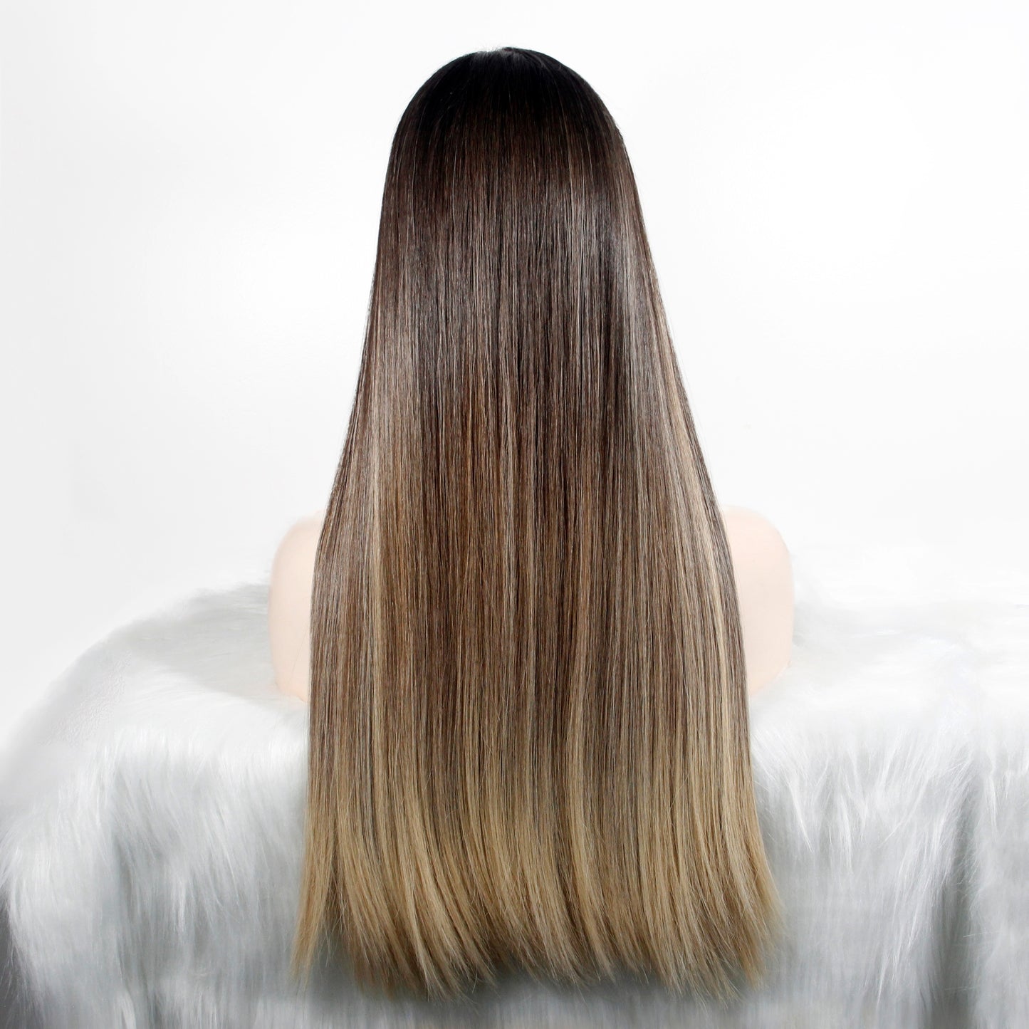 NO CUTTING FOR HUMAN HAIR LOSS SWISS LACE WIG