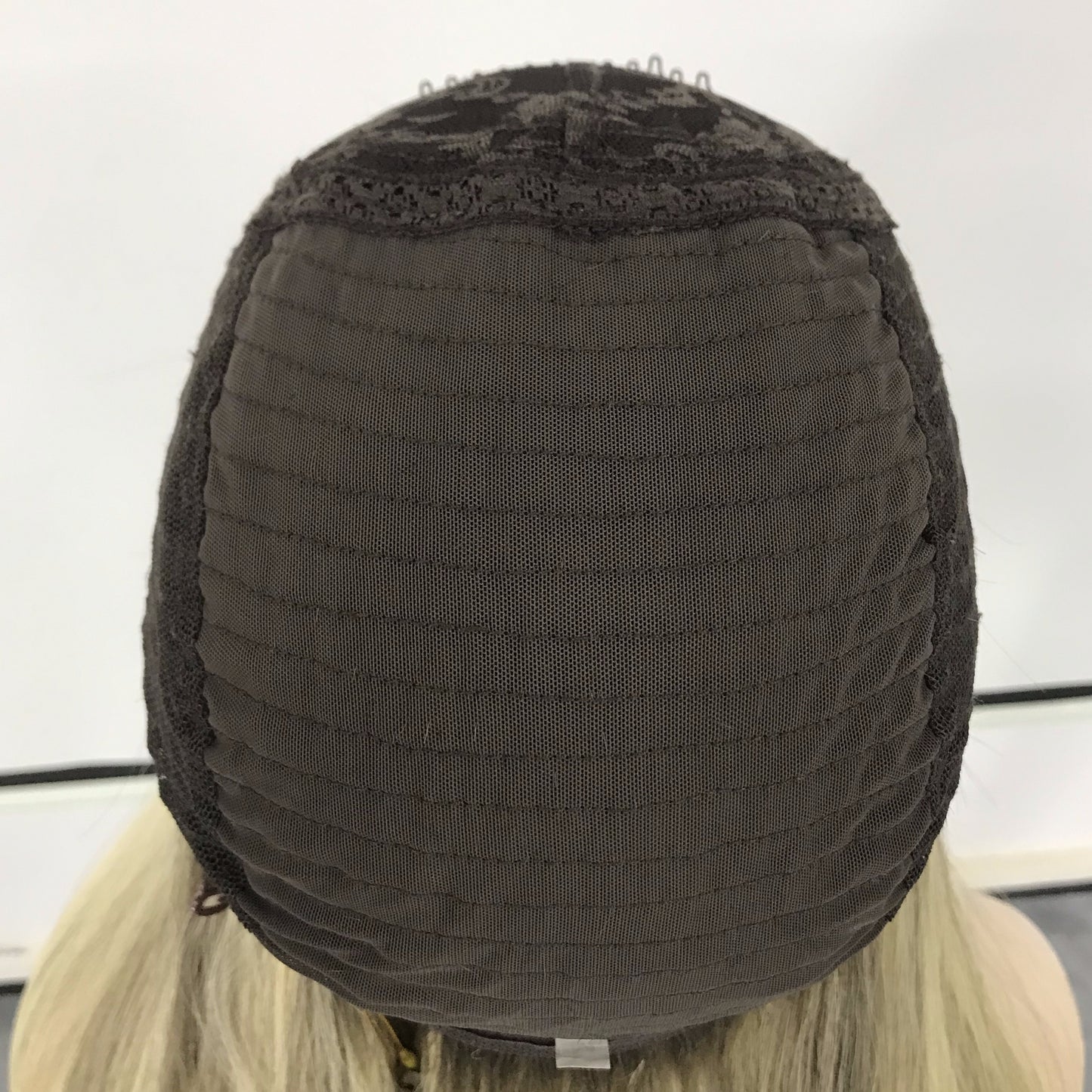 WHITE WOMEN 4"*4" HAIR LOSS KOSHER SILK WIG