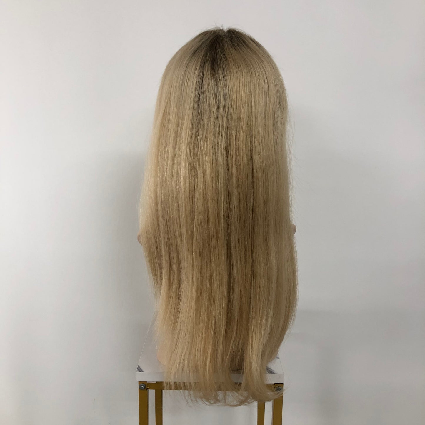 FULL HAND MADE MONO TOP HUMAN HAIR MEDICAL WIG CAP