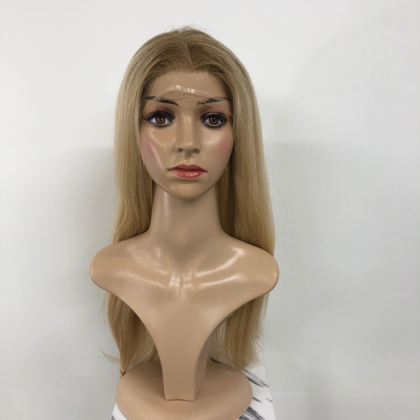 FULL HAND MADE MONO TOP HUMAN HAIR MEDICAL WIG CAP
