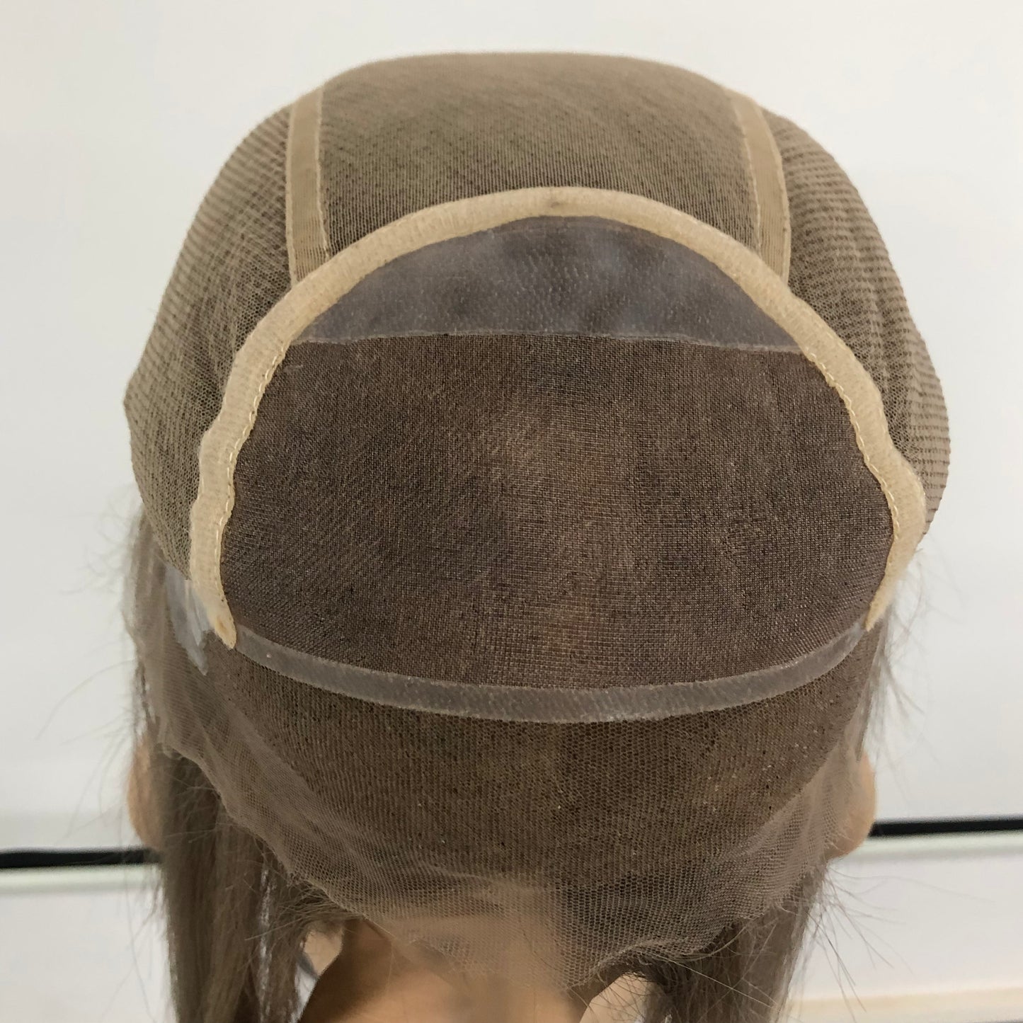 HIGHT QUALITY HUMAN HAIR MONO TOP MEDICAL WIG | LACE FRON