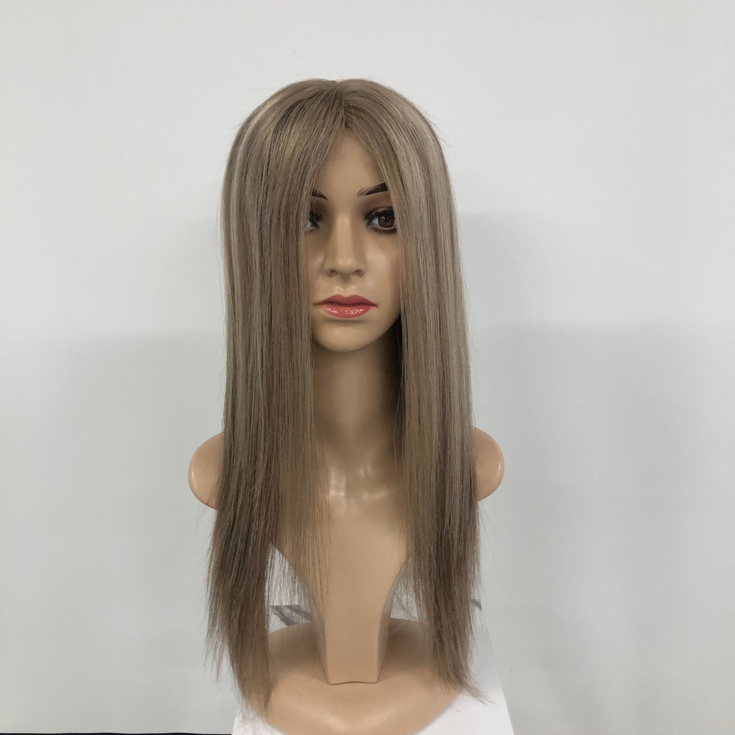 HIGHT QUALITY HUMAN HAIR MONO TOP MEDICAL WIG | LACE FRON