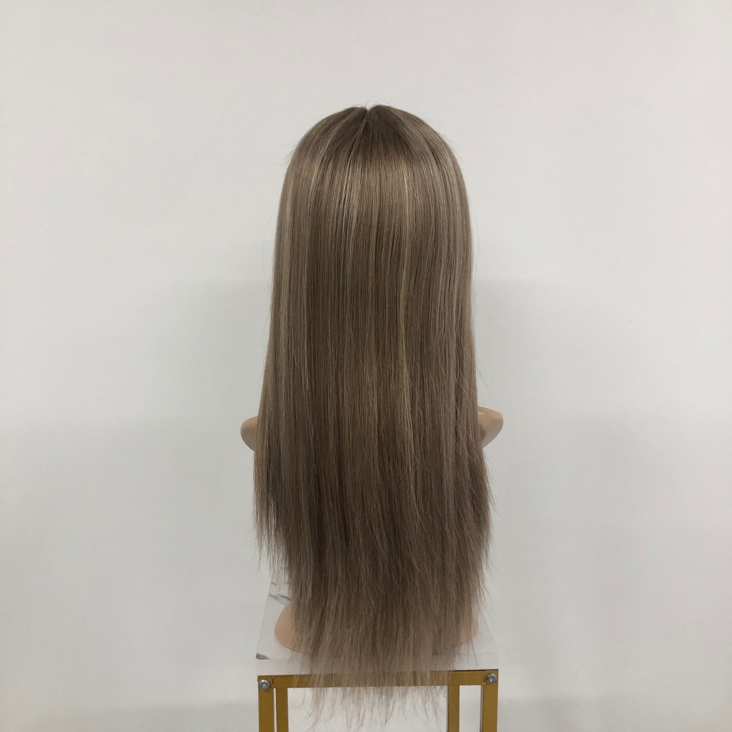 HIGHT QUALITY HUMAN HAIR MONO TOP MEDICAL WIG | LACE FRON
