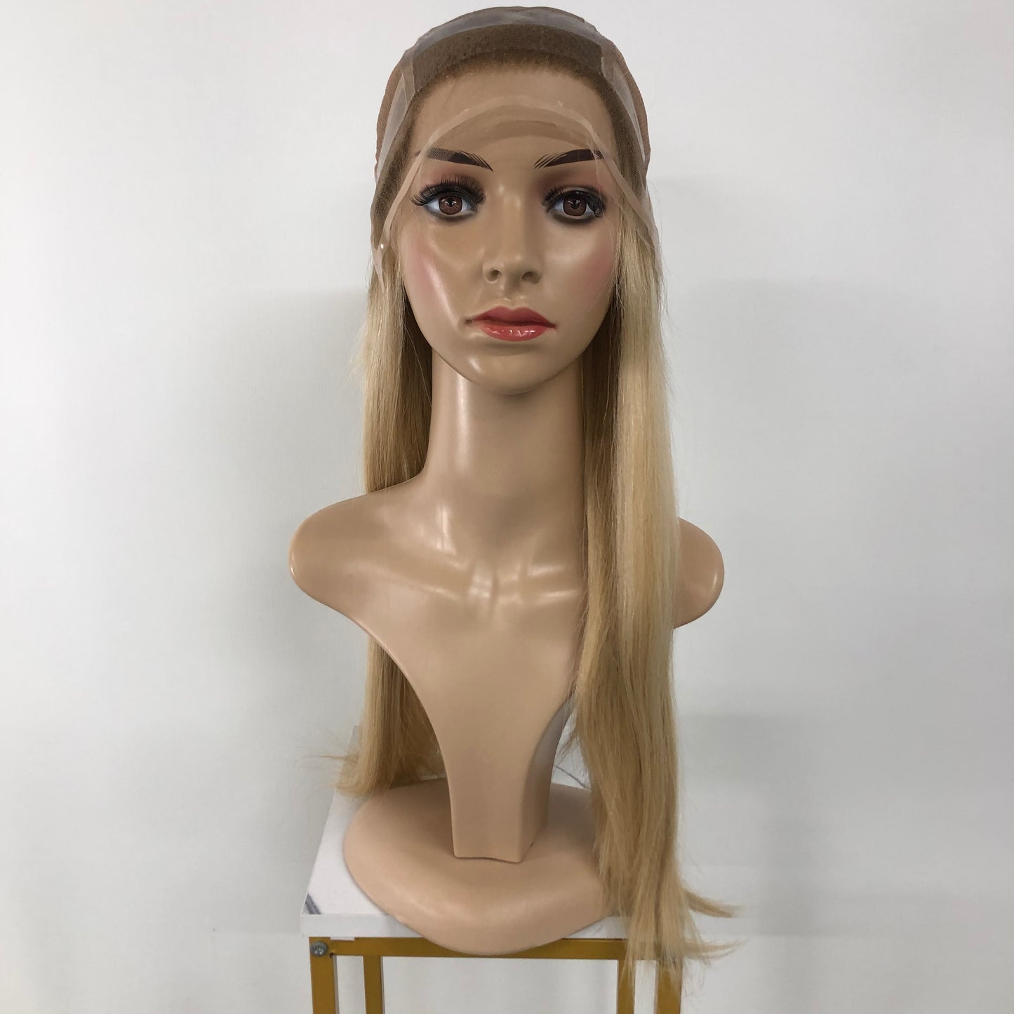 FULL HAND MADE MONO TOP HUMAN HAIR MEDICAL WIG CAP