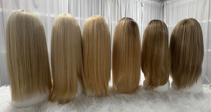 PU And Lace Front Hairline Topper