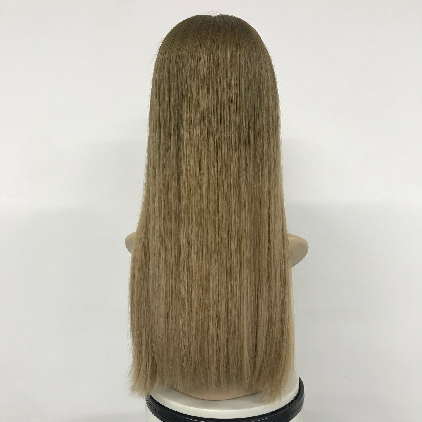 21" Lace Top Wig Silk Underneath High Double Drawn #714A