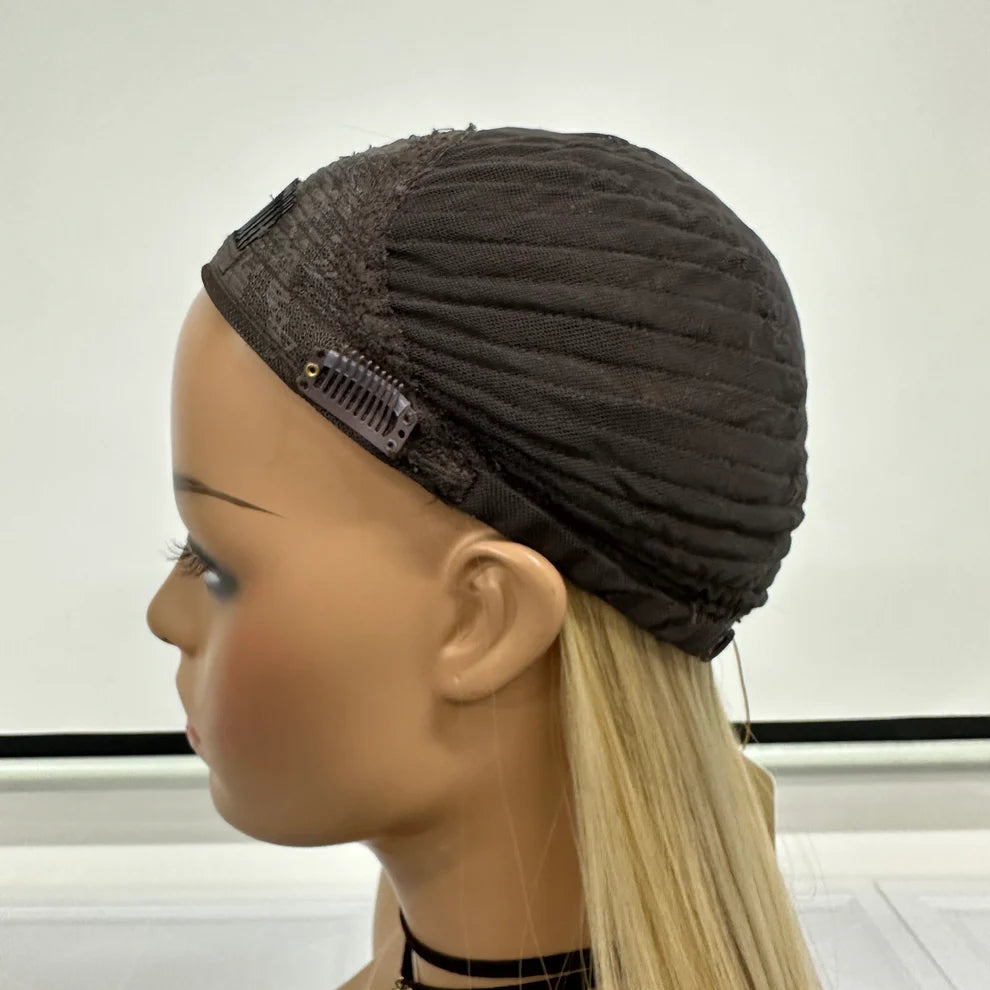 18'' JEWISH YOUNG LADY BAND FALL WIG