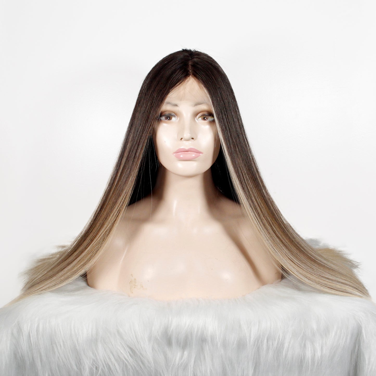 NO CUTTING FOR HUMAN HAIR LOSS SWISS LACE WIG