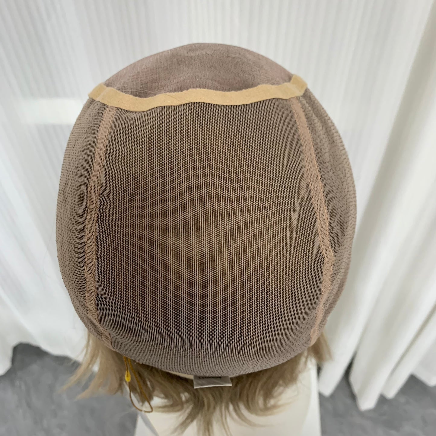 Mono Top Full Handmade Soft Lace Front 12‘’ Short Human Hair Wigs For Women