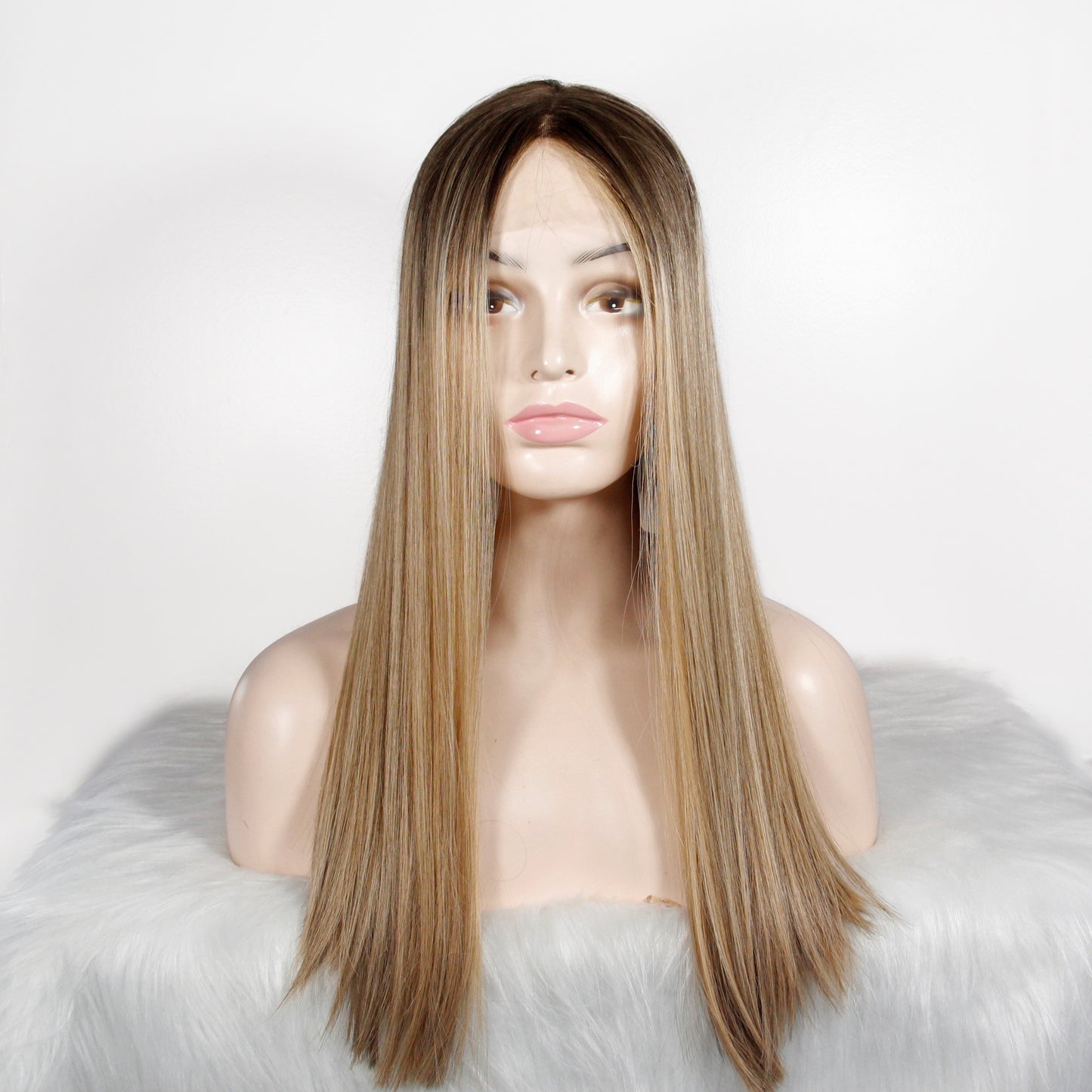 3"*5" HIGHT QUALIT HUMAN HAIR LACE FRONT JEWISH WIG