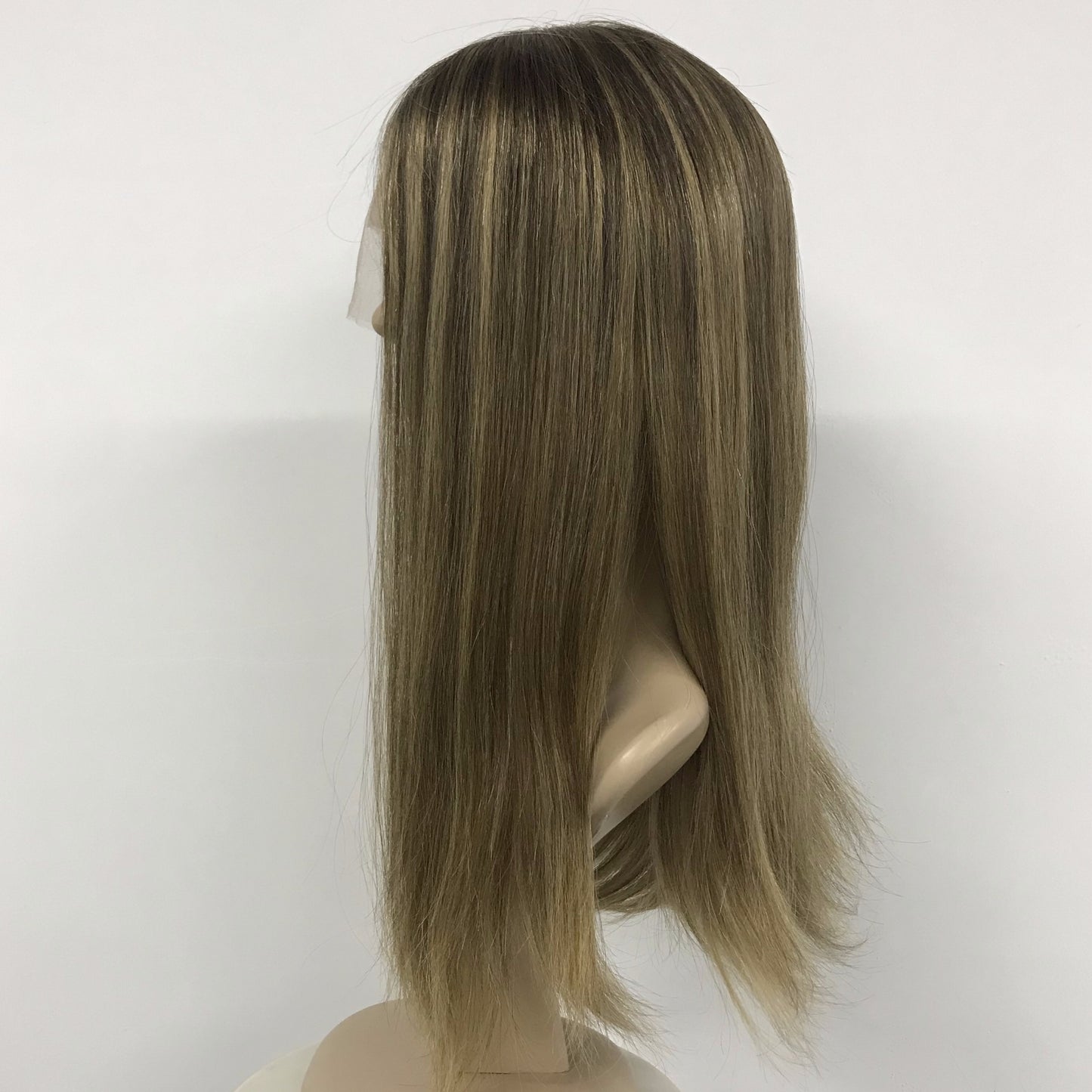 3"*5" HUMAN HAIR SILK CLOTH INVISIBLE HD LACE WIG
