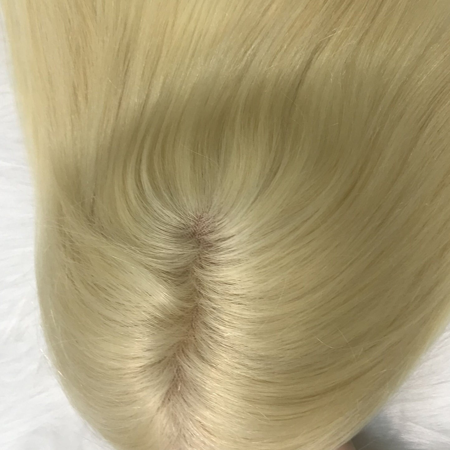 HIGHT QUALITY NATURAL FULL TOP MONO TOPPER HAIR