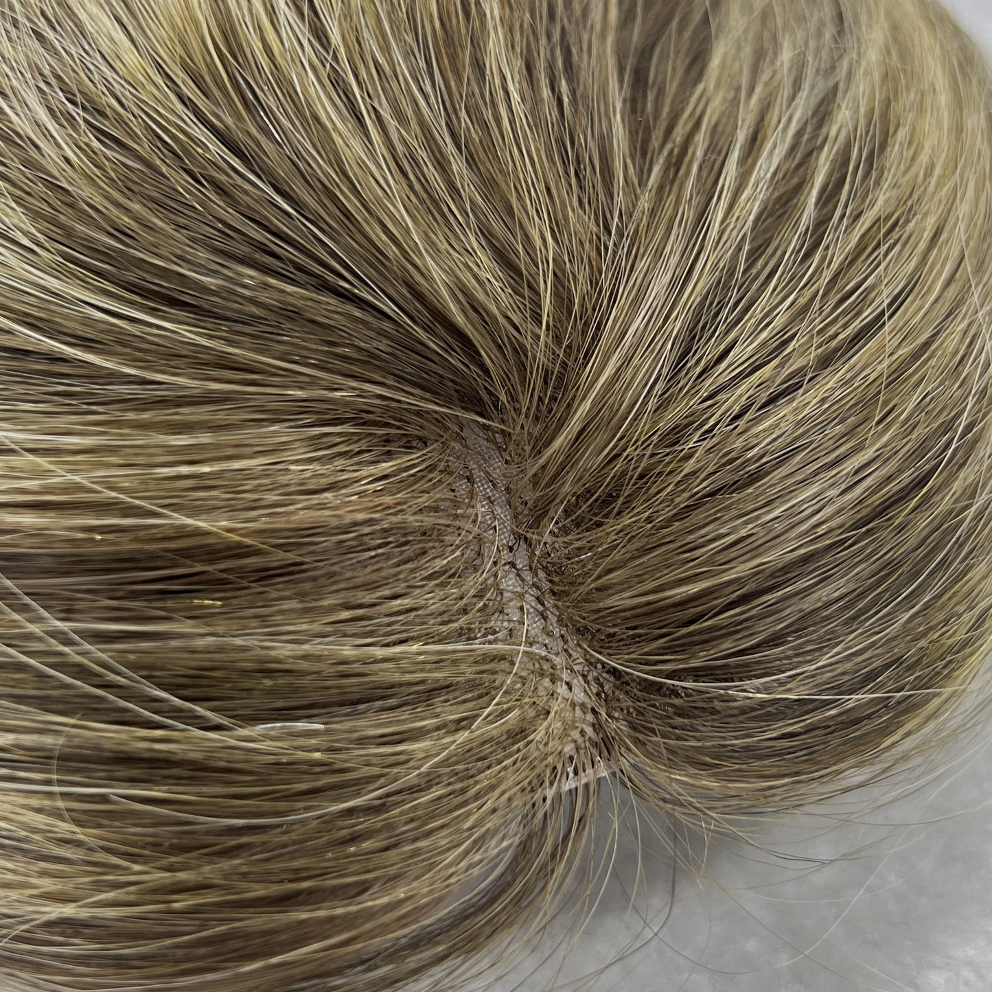 3"*6" HUMAN CLIP IN HAIR MONO BASE TOPPER