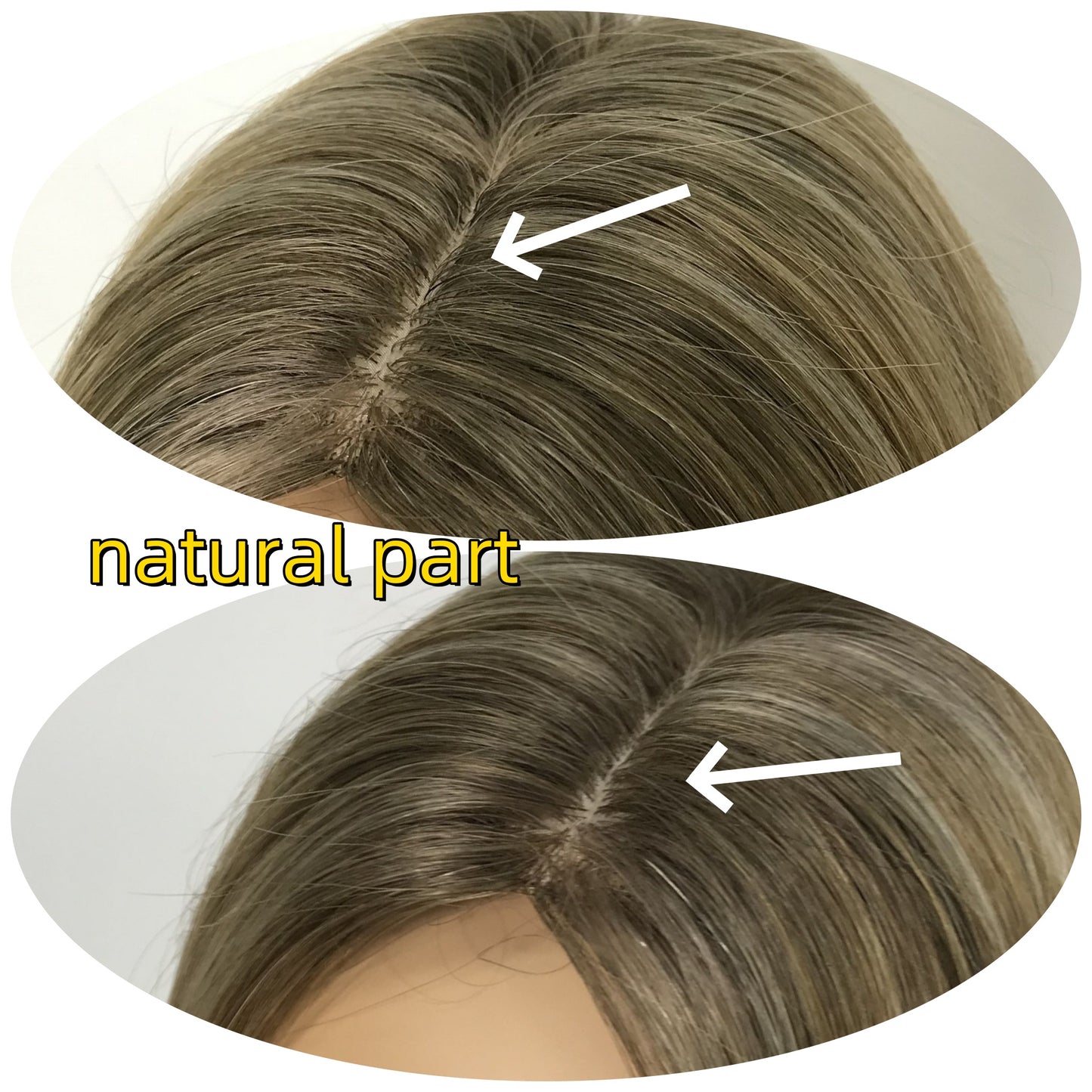 3“x5” WOMEN 100% HUMAN HAIR SILK TOP BASE TOPPER