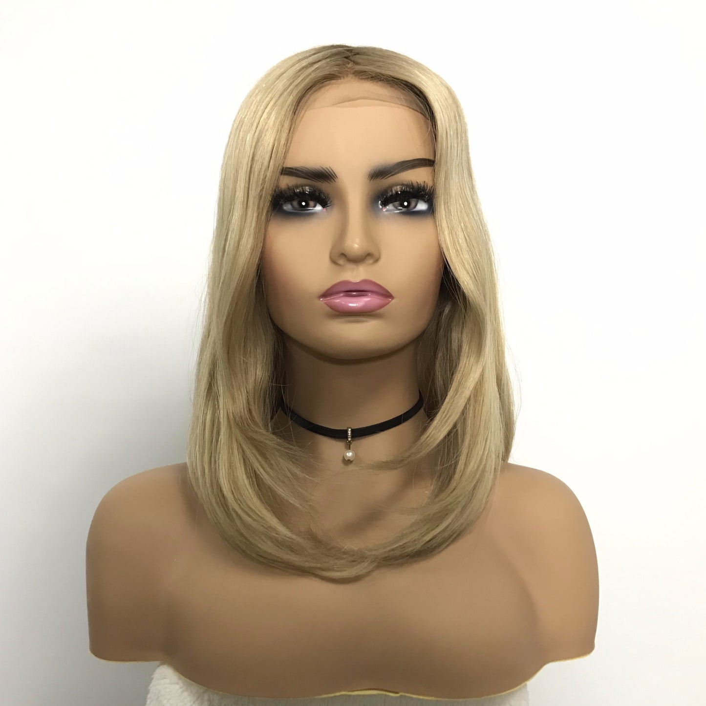 5''*5''MONO TOP HUMAN HAIR MEDICAL WIG CAP