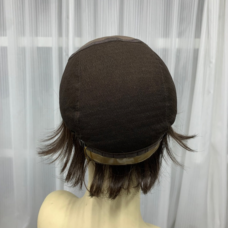 Full Handmade Monofilament Top Wigs For Women Human Hair