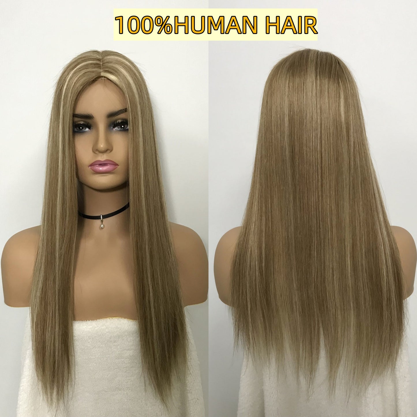 NATURAL WEFT BACK TOP SILK WOMEN'S HAIR BASE TOPPER
