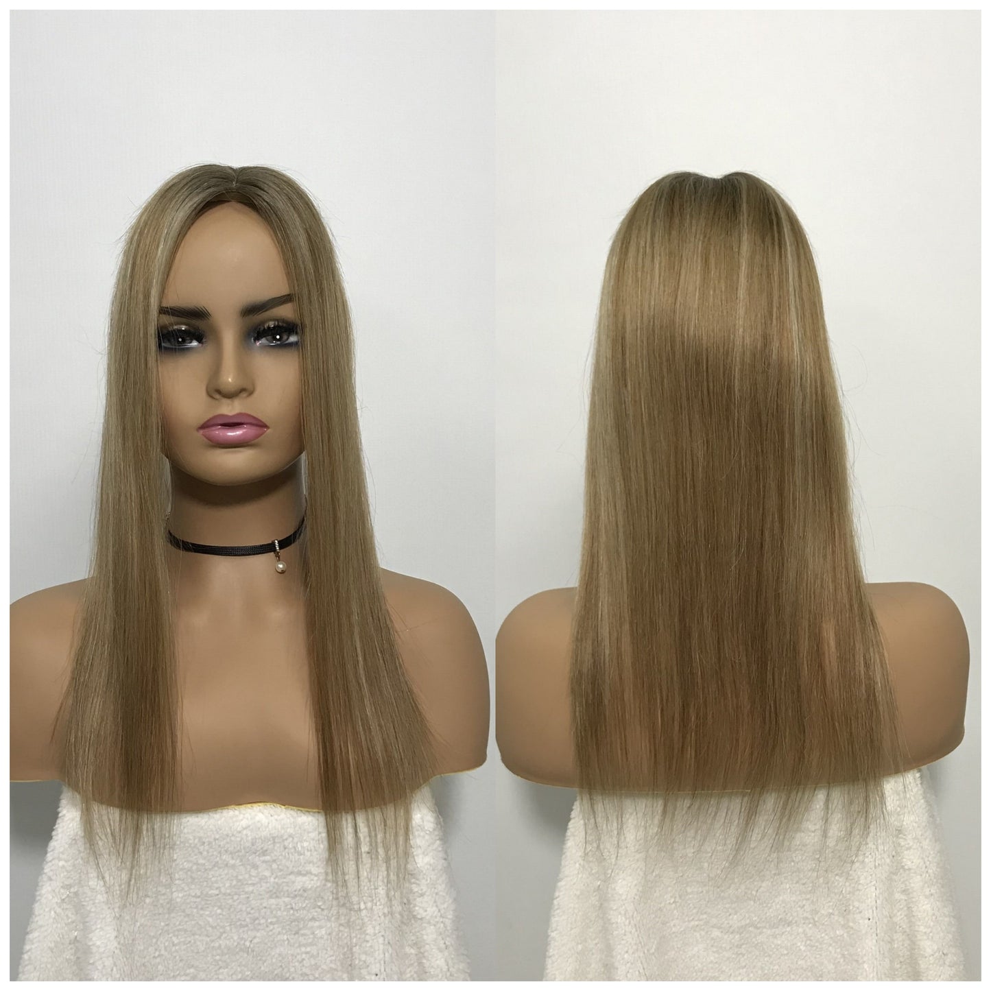 3“x5” WOMEN 100% HUMAN HAIR SILK TOP BASE TOPPER