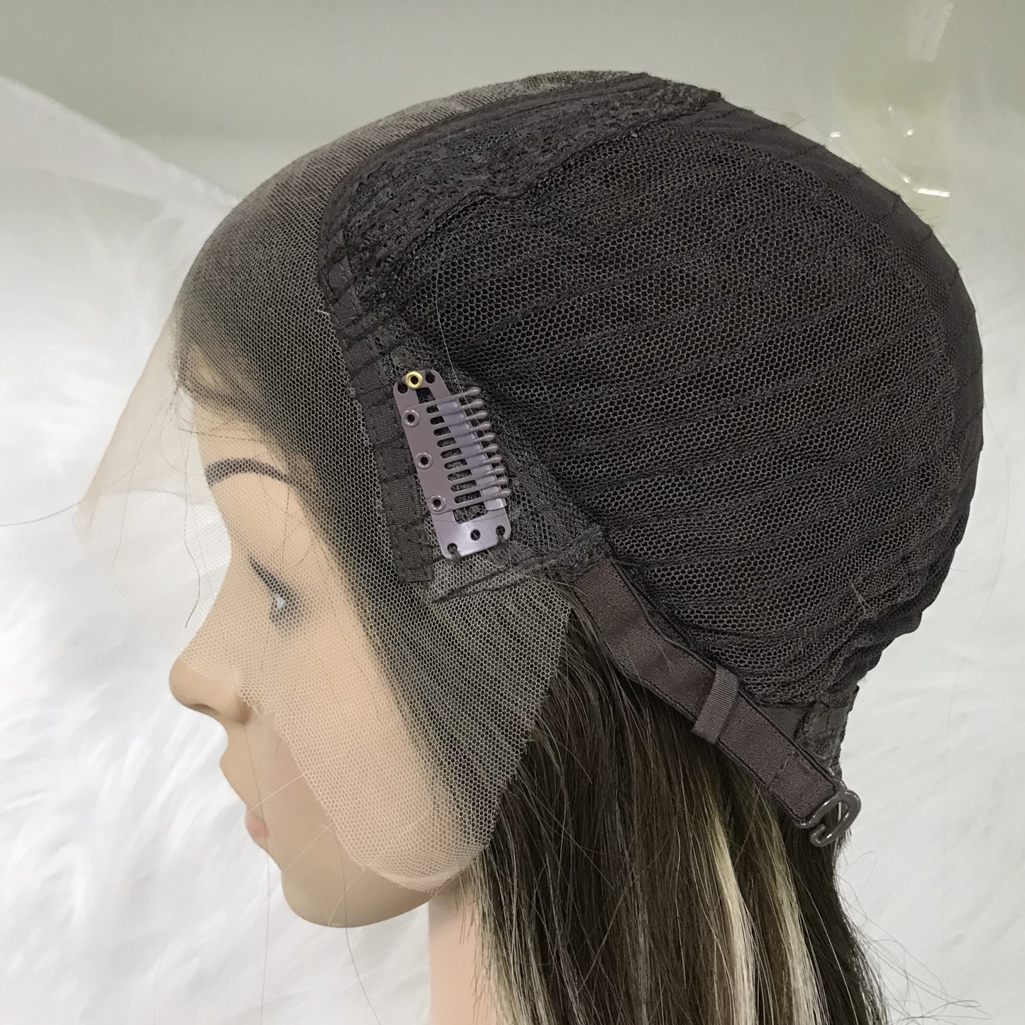 3"*5" HIGHT QUALIT HUMAN JEWISH HAIR LACE TOP WIG