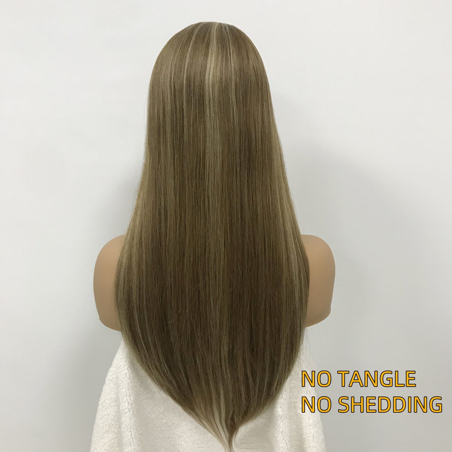 Human Natural Hairpiece 100% Silk Injection Jewish Hair Topper