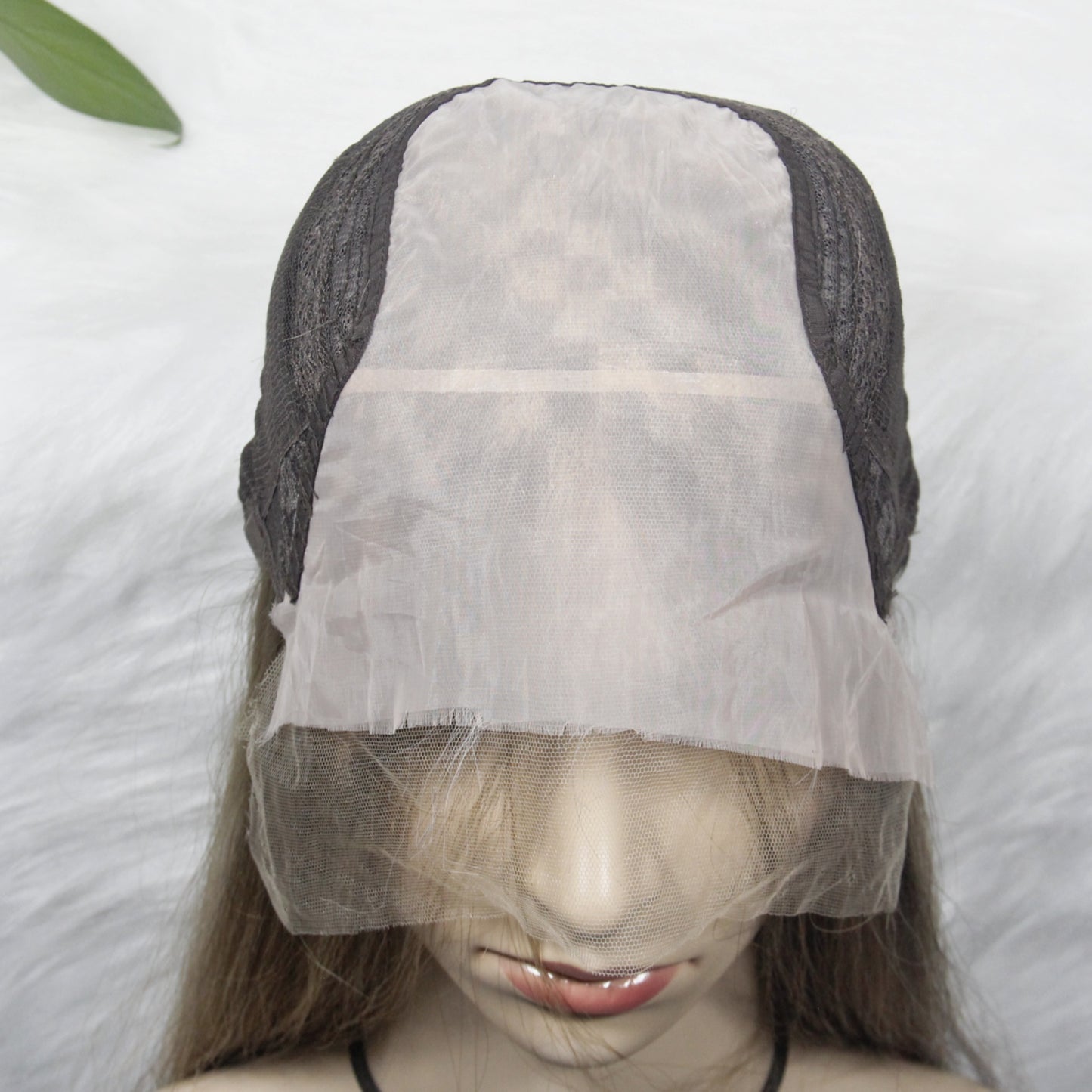 HIGHT QUALITY HALF HAND MADE SILK CLOTH LACE TOP HAIR WIG
