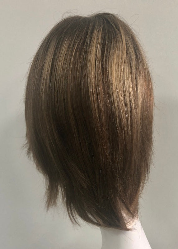 EUFMO Full Handmade 5x5" Mono Top Wig With HD Swiss Lace front And Virgin Remy Raw Hair For Women