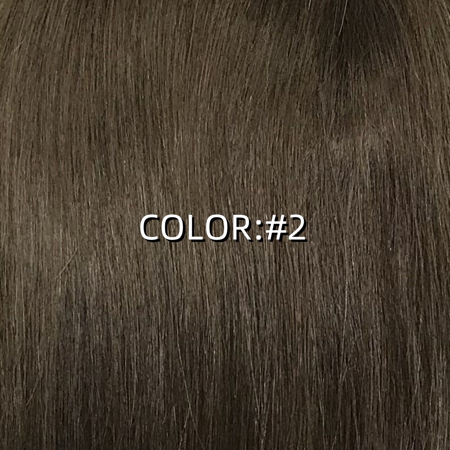 NATURAL SCALP WEFT BACK TOP SILK BASE HUMAN HAIR TOPPER