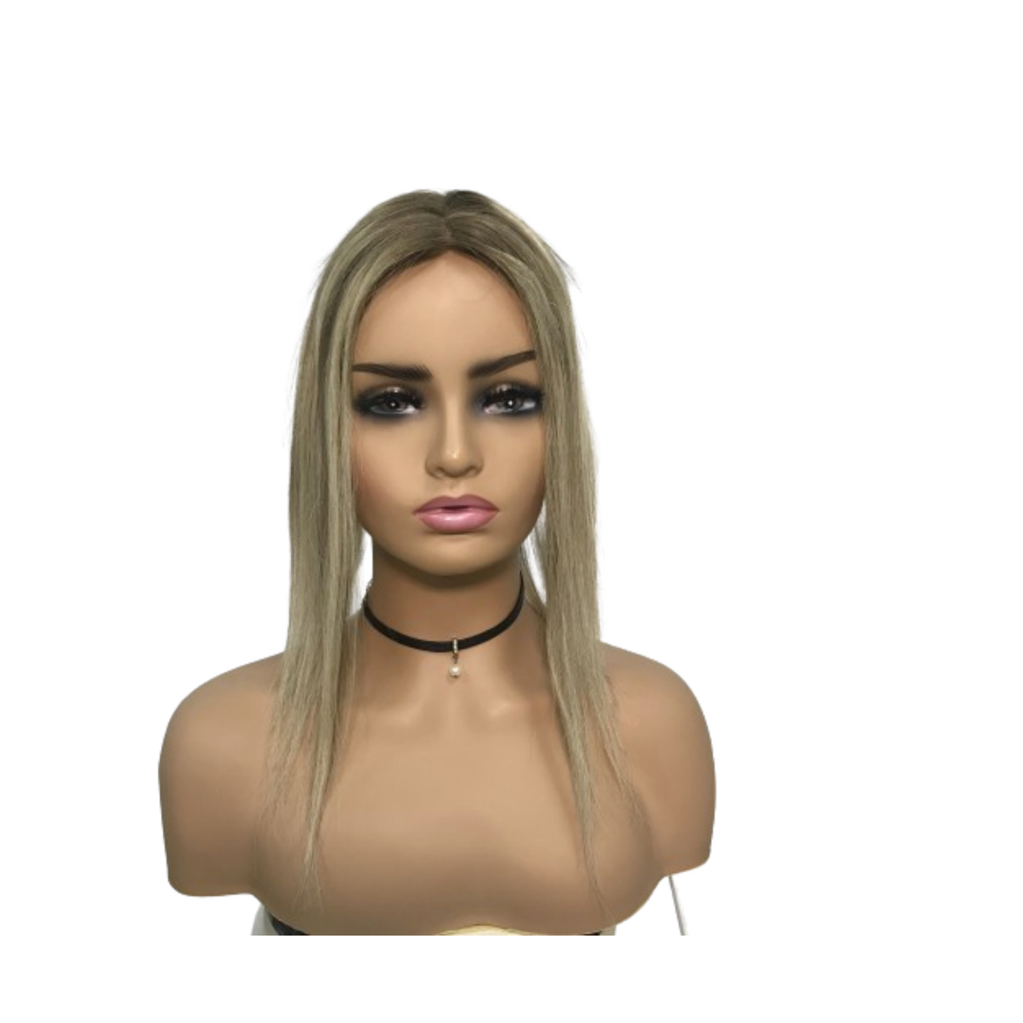 3"*6" HUMAN CLIP IN HAIR MONO BASE TOPPER