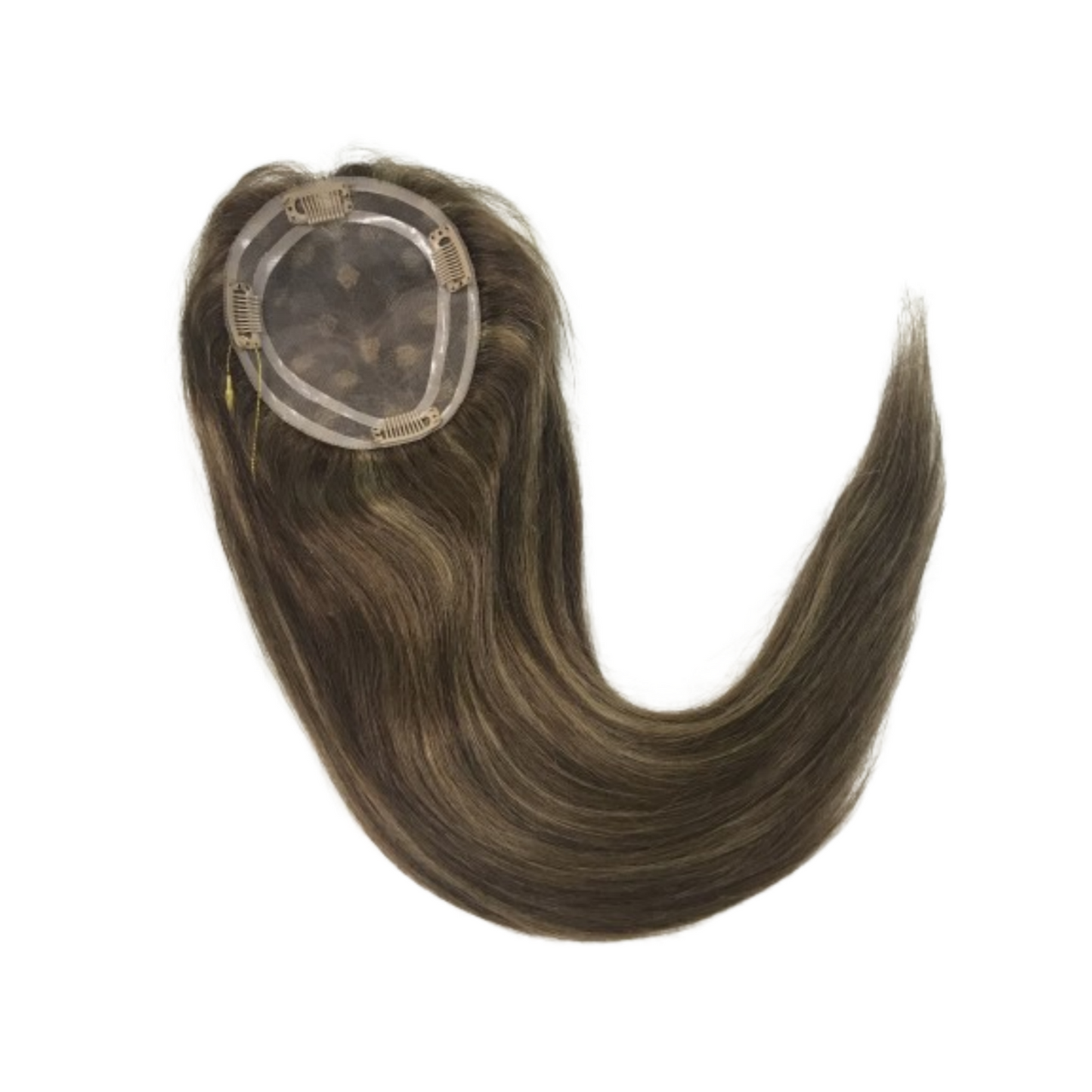 NATURAL WOMEN WITH THINNING HAIR MONO HAIR TOP TOPPER
