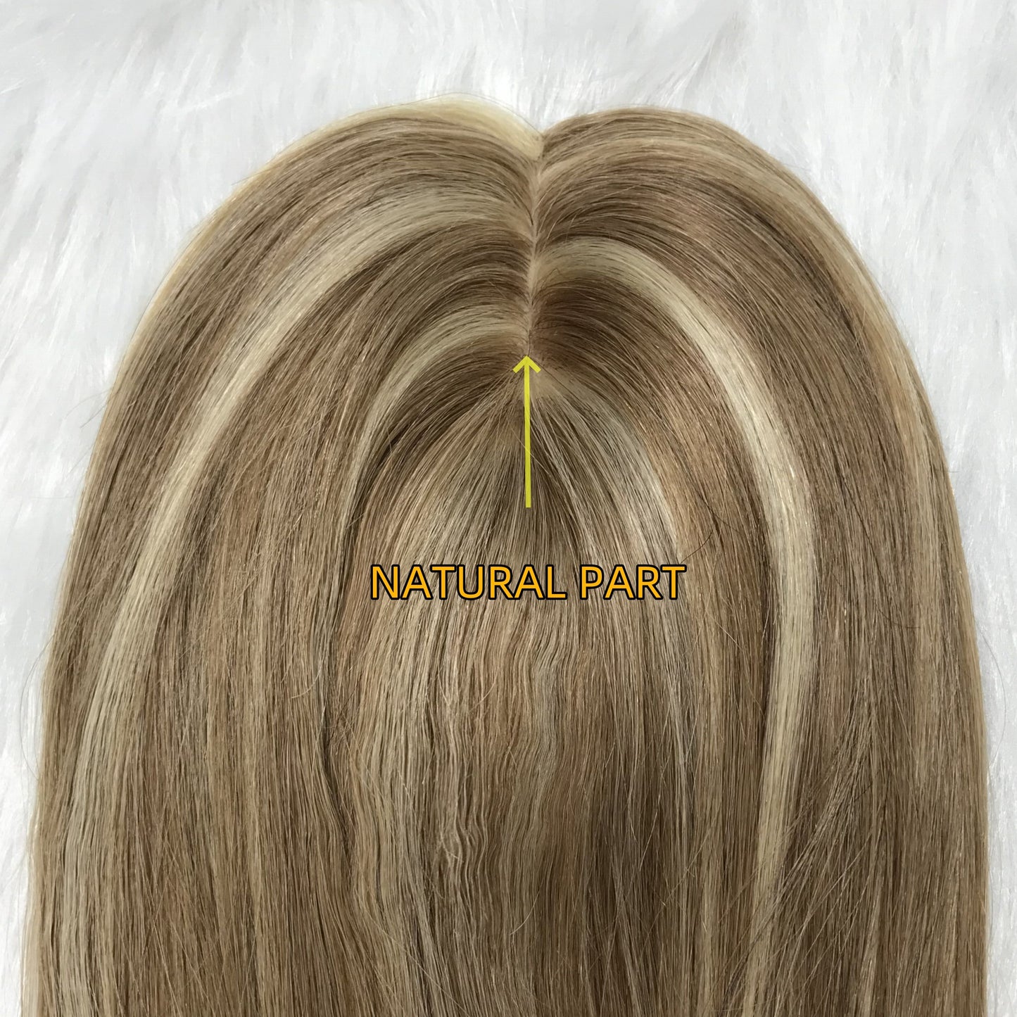 NATURAL WEFT BACK TOP SILK WOMEN'S HAIR BASE TOPPER