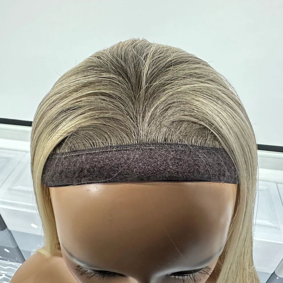18'' JEWISH YOUNG LADY BAND FALL WIG