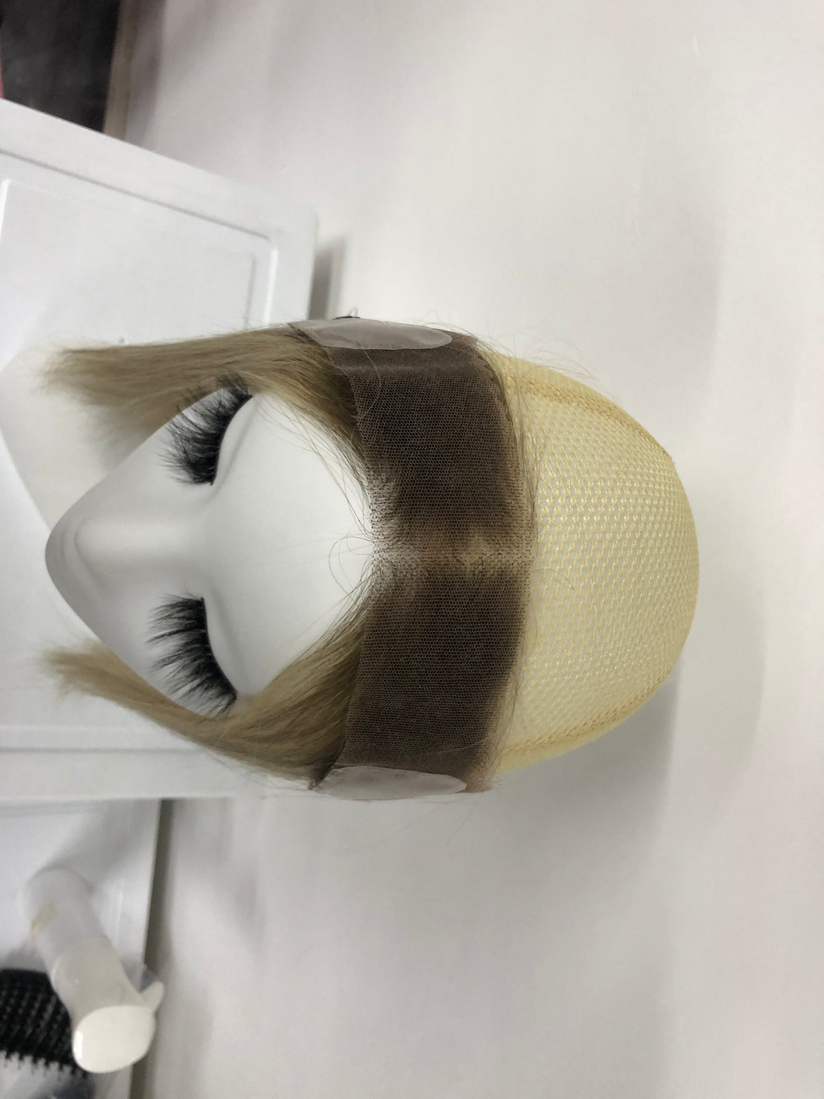 Natural Hairline Topper Hair Extensions Cuticle Aligned hd Lace Frontal Closure Hairline Topper