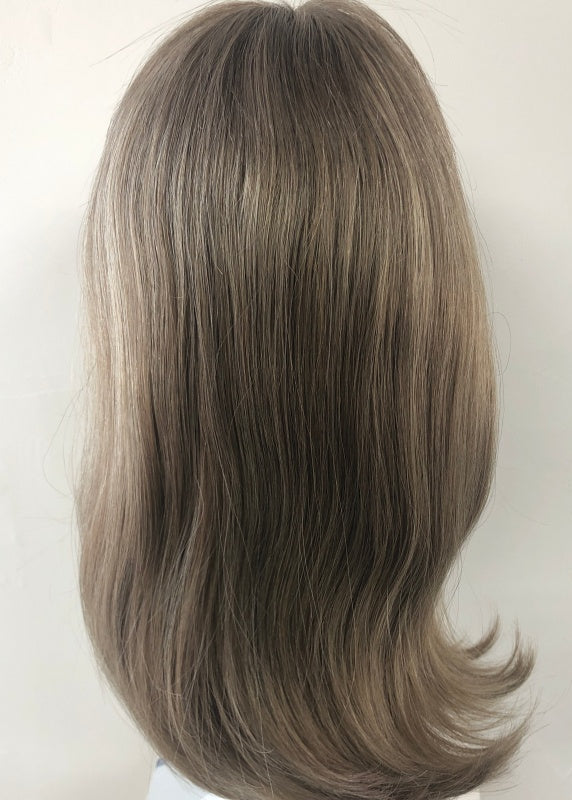 SECON HD Swiss Lace Seamless Hairline Comfortable Anti-Slip Breathable Fully Handmade Silicone Wig