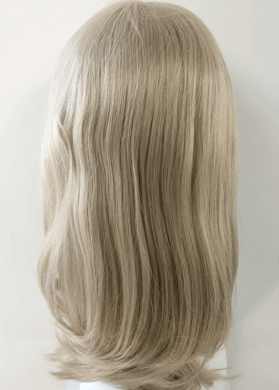 SECON All-handmade silicone hairpiece, HD Swiss front lace, anti-slip and no glue for easy wearing