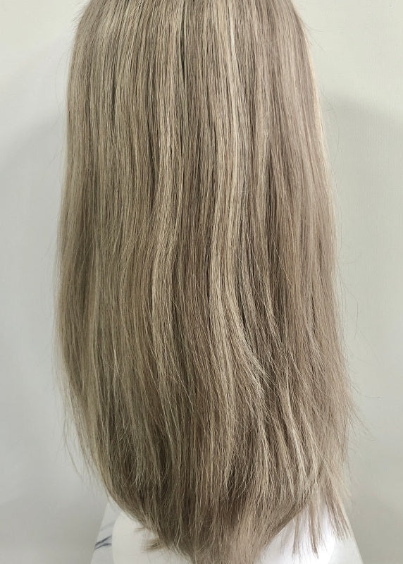 FLOWER HD Lace Front Mono Top Wig HD lace front Made With Virgin Remy Raw Hair For Women