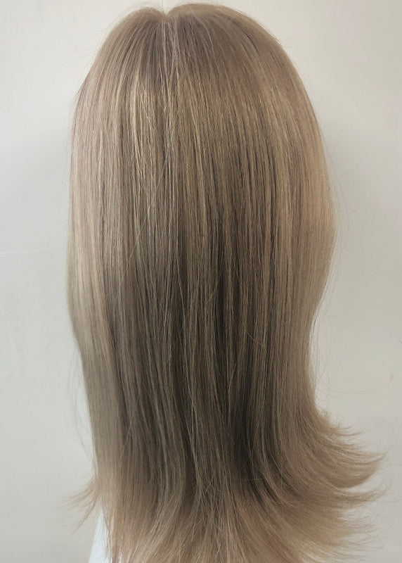 SECON Undetectable Hairline Secure Grip Full Handmade Silicon Wig with HD Swiss Lace Front For Women