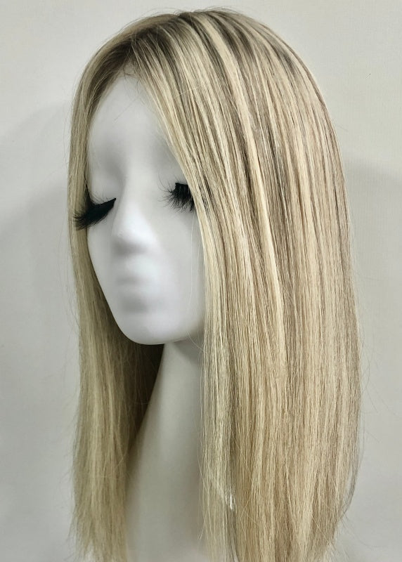 SEASON Flawless HD Swiss Lace Front Silicon Wig | Full Handmade #10_24 Ombre 16 Inch