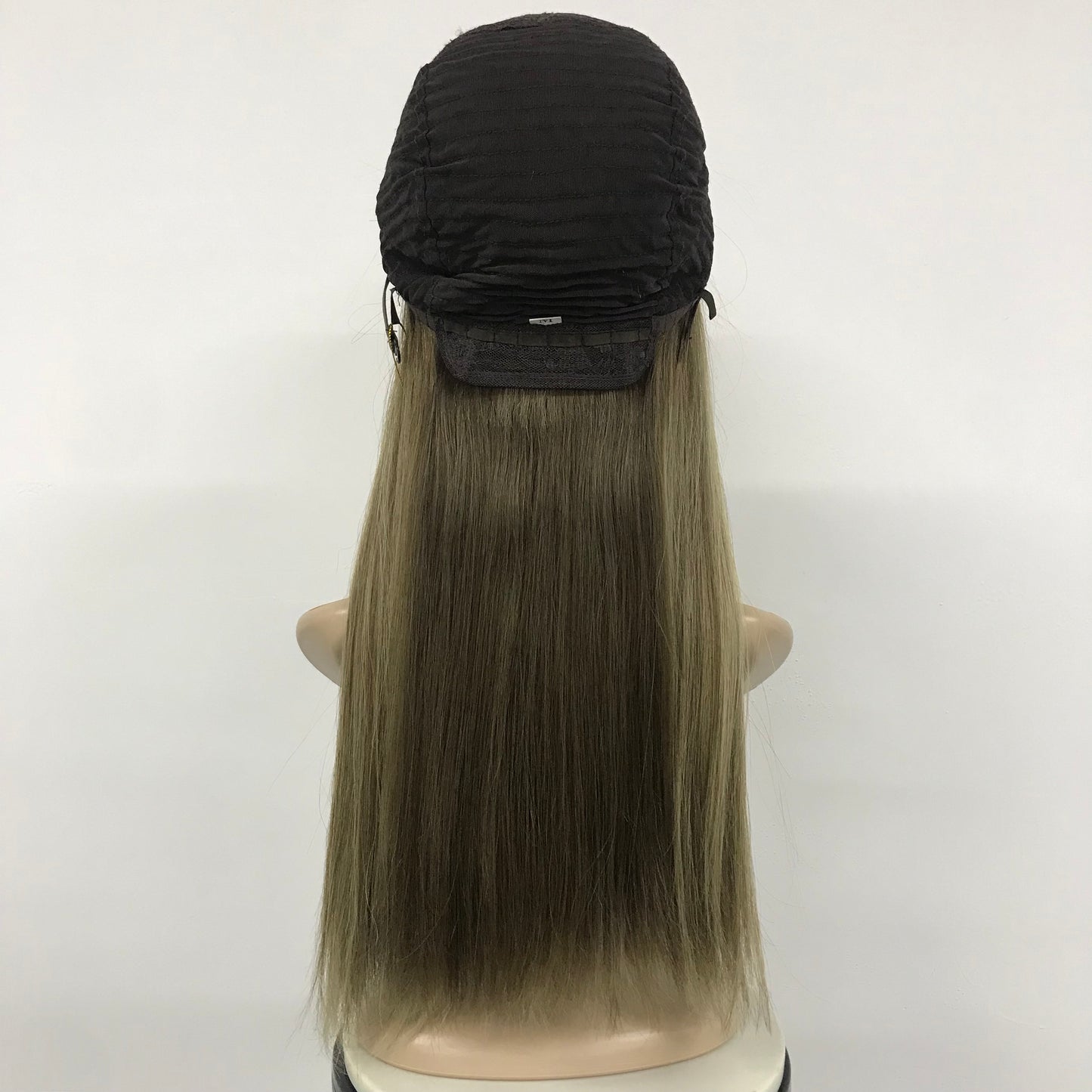 20" Silk Top Jewish Wig Super Double Drawn #8/10/16