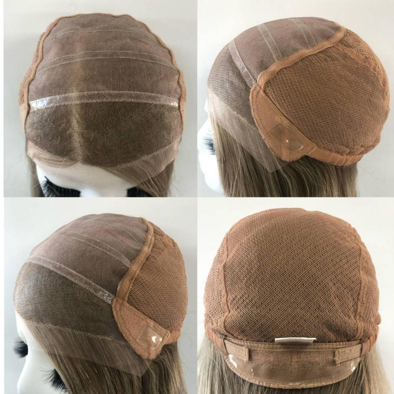 SPECTRA Full Handmade 5x5" Mono Top Wig, With Hard P Mono Lace Front And Virgin Remy Raw Hair For Women
