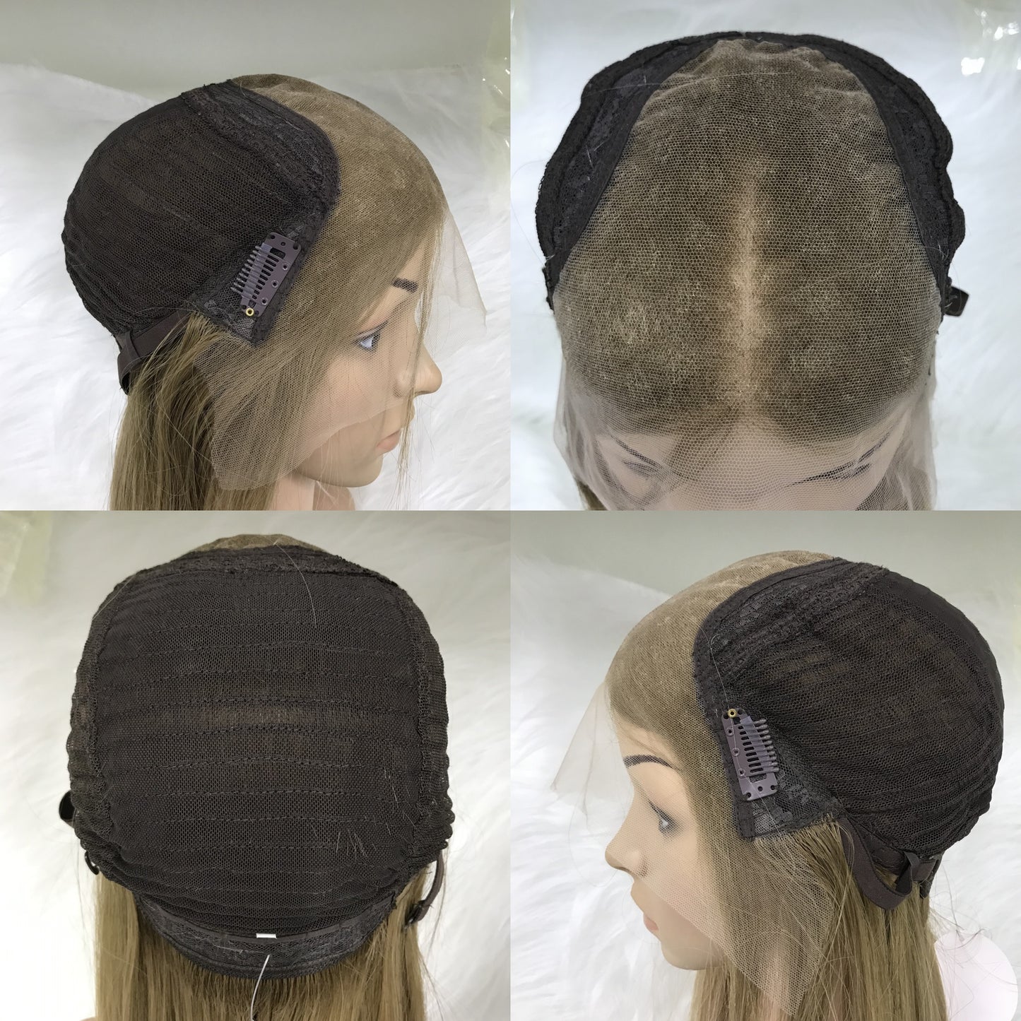 HIGHT QUALIT  HUMAN JEWISH HAIR HD LACE TOP WIG