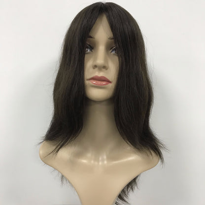 INJECTION SILK TOP JEWISH WIG HUMAN HAIR