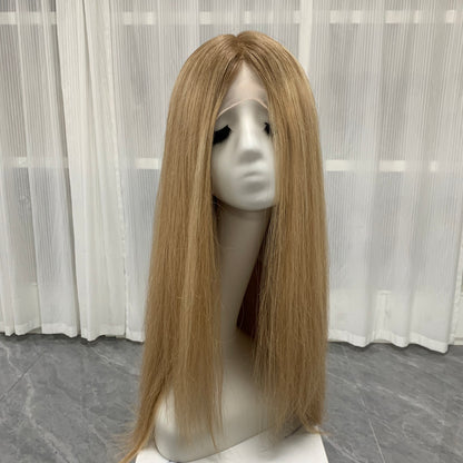 Mono Top Full Handmade HD Lace Front Straight Human Hair Wigs For Women