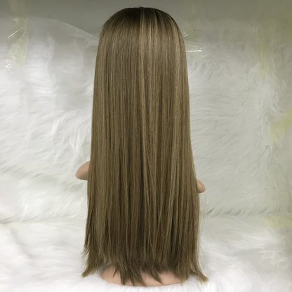 3"*5"HUMAN NATURAL HAIRLINE JEWISH LACE WIG