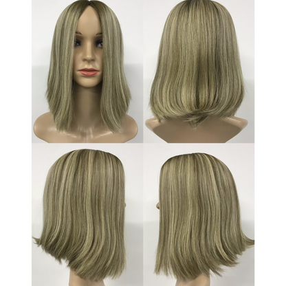 RAW HAIR KOSHER WOMEN SILK TOP WIG