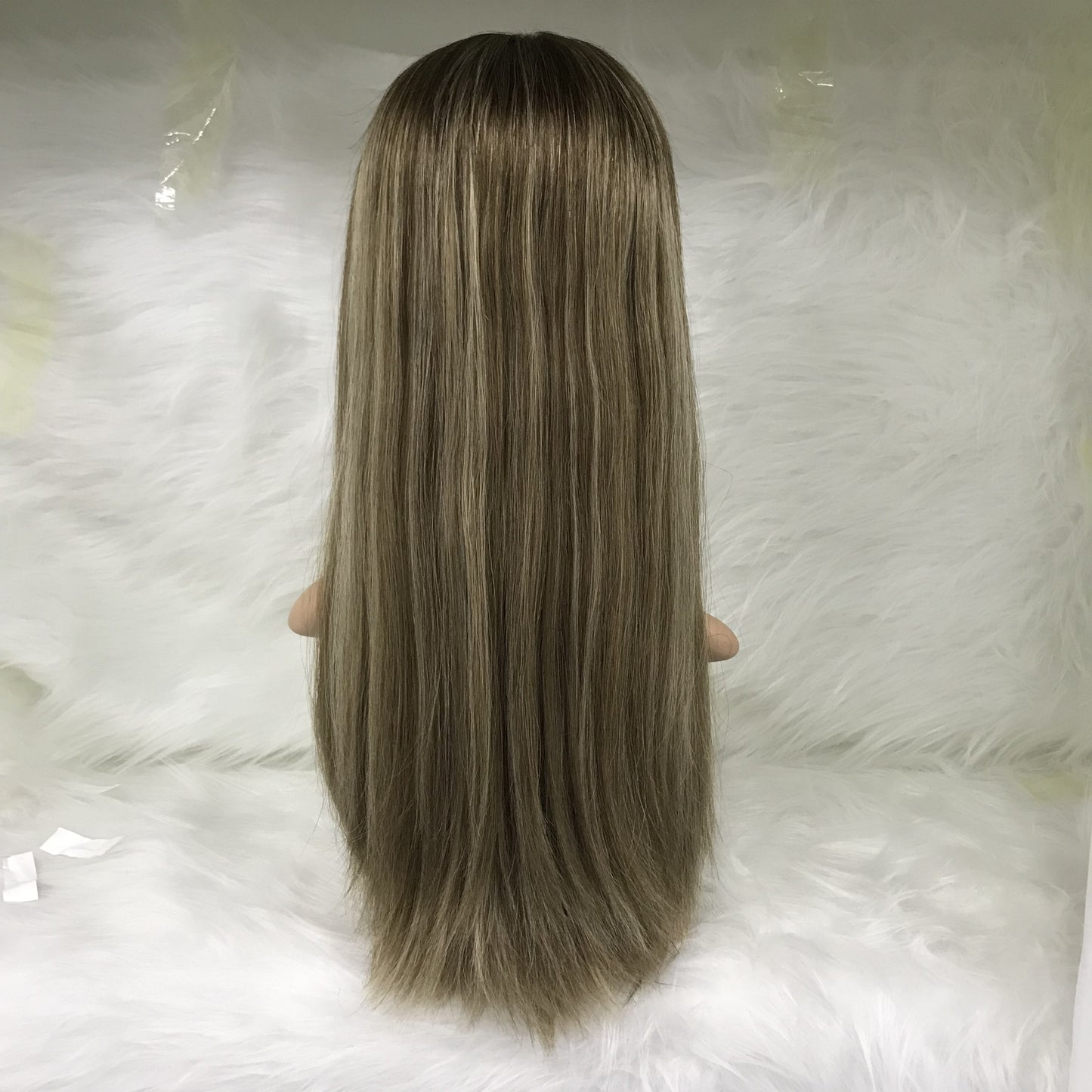 NATURAL LOOK REAL HAIR FOR SWISS LACE FRONT WIG