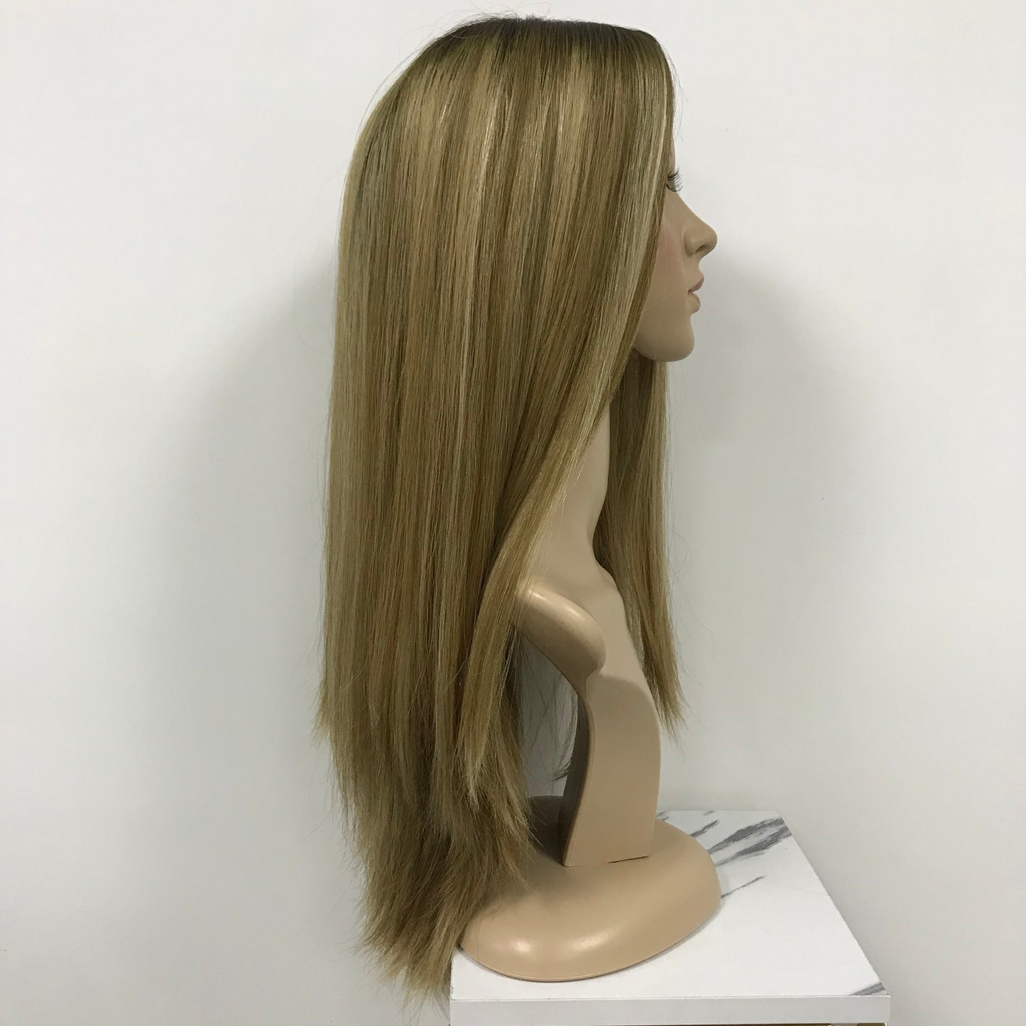 JEWISH HAIR NATURAL LOOKING SILK TOP INJECTION