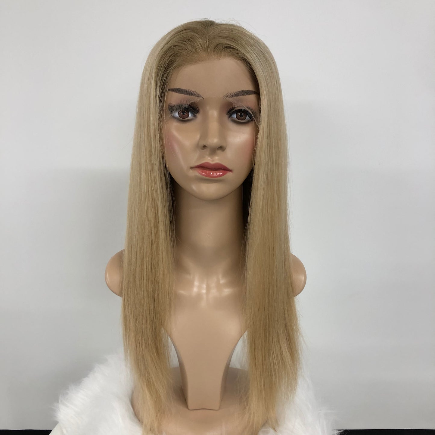 RAW HAIR FOE WHITE WOMEN SILICONE MONO TOP MEDICAL WIG