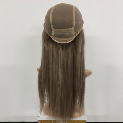 HIGHT QUALITY  HUMAN HAIR MONO TOP MEDICAL WIG | LACE FRON